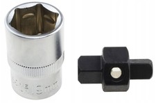 Öldienstschlüssel Vierkant Ölwanne Schlüssel 8mm 10mm 1/2" RENAULT LAGUNA