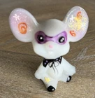 Vintage Fenton Glass Halloween Mouse With Free Shipping