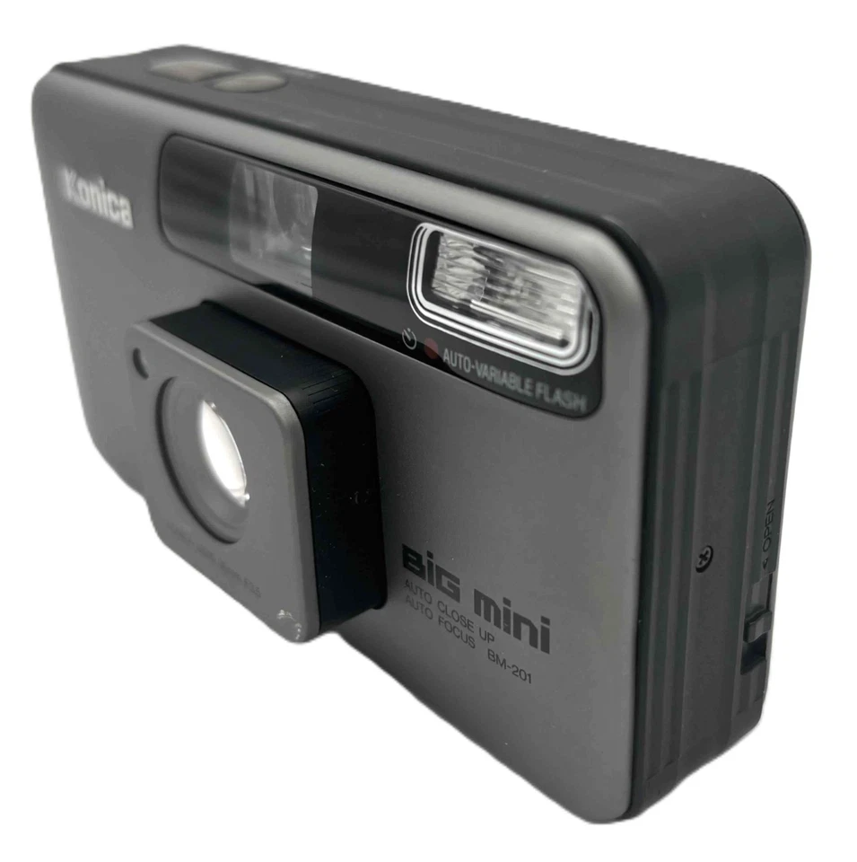 📹READ[NEAR MINT] Konica Big Mini BM-201 Point&Shoot 35mm Film Camera From JAPAN - Image 4 of 4