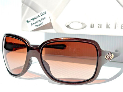 NEW Oakley BREAK POINT Satin Chocolate GRADIENT Brown Oversized