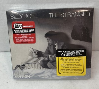 Billy Joel The Stranger 30th Anniversary Legacy Edition 2 CD Set W/Booklet New!