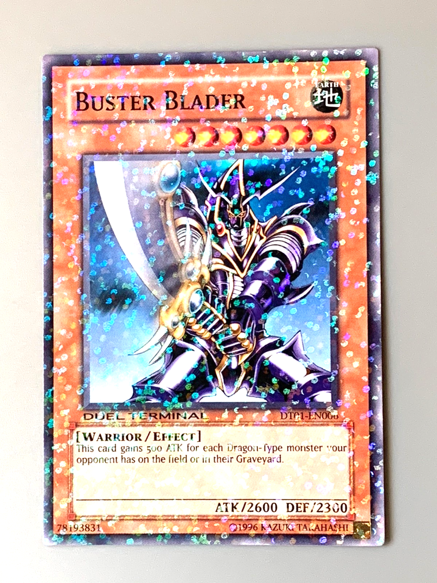 buster blader yugioh card Buster Blader, the Destruction Swordmaster LVP3-KR009 Korean Ver Common  K-TCG Warrior/Effect Level 7 ATK/2600 DEF/2300 yugioh Buster Blader DT01-EN006 Normal
