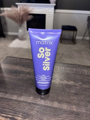 Matrix Total Results So Silver Toning Purple Hair Mask - 6.8 Oz - NEW Free Ship