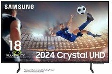 Samsung Smart 4K HDR TV UE43DU7100K 43" LED Ultra HD Bixby TVPlus Black