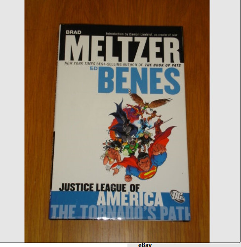 JUSTICE LEAGUE OF AMERICA HARDBACK TORNADOS PATH DC COMICS V1  9781401213497
