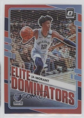 2020-21 Panini Donruss Optic Elite Dominators Red Prizm 84/99 Ja Morant #21 0sn6