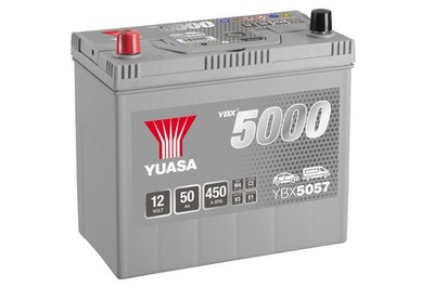 50Ah Autobatterie Yuasa YBX5057 12V 450A High Performance Starterbatterie JISB24