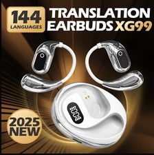 Écouteurs Traducteur AI 3 En 1, 144 Langues, Suppression Du Bruit, Bluetooth