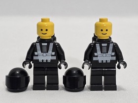 Lego Renegade 6954 Blacktron Space 100% Complete Vintage Set 1987 w Instructions