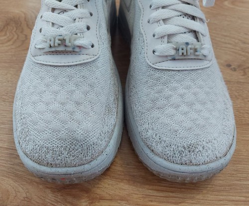 Nike Air Force 1 Triple White Sneaker Crater Flyknit Next Nature Schuhe Gr 40,5 - Bild 9 von 19