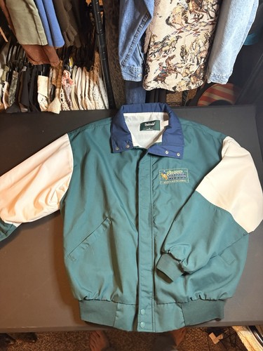Vintage Bronco Billys Casino Jacket Dunbrooke USA XL Western Bomber