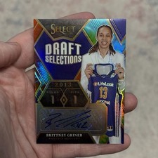 2024 Select WNBA Draft Selections Tie Dye Brittney Griner Auto /25 #DSS-BG