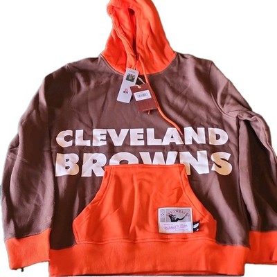 Mitchell & Ness Cleveland Browns NFL Big Face 5.0 Throw Back Brown/Orange Size S