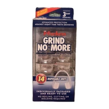Plackers Grind No More Dental Night Guard 14 Count 3 Day Disposable BPA Free