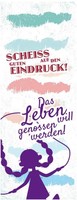 Holzschild 27X10 Cm Scheiss Auf Den Guten Eindruck Dekoration Deko Geschenk Holz