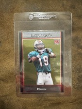 2007 Bowman Chrome Ted Ginn Jr. #BC76 Miami Dolphins NM