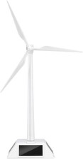 DIY Solar Powered Windmill Model Desk Home Decor Craft Science Kits Toy Educatio