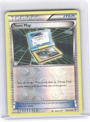 Town Map 136/149 Boundaries Crossed Reverse Holo