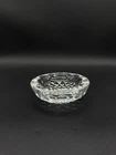 Waterford Cut Crystal Clear Ashtray Vintage 5”