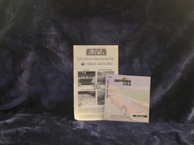 Daytona USA Sega Saturn Not For Resale Disc Sleeve Manual NFR