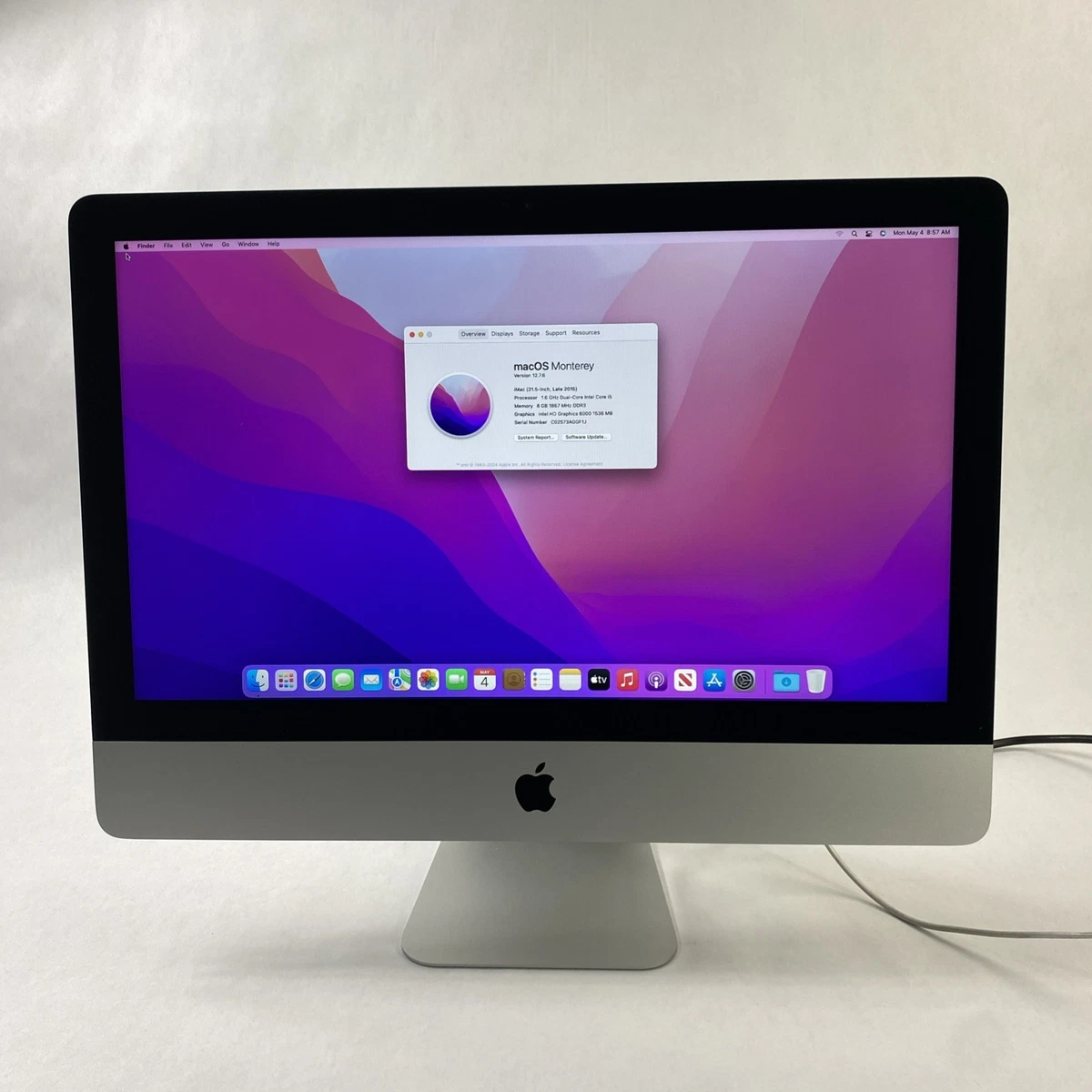 Apple iMac 8 GB RAM 2015 Apple Desktops & All-In-One Computers for