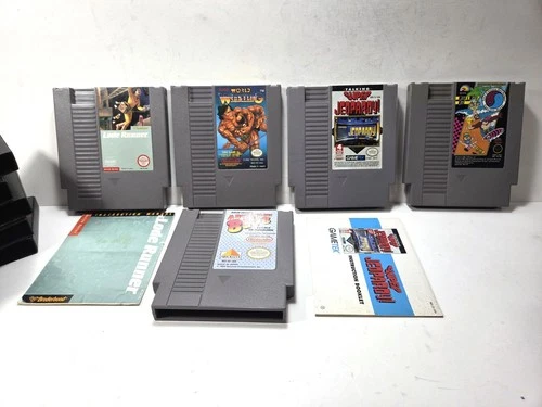 Lot of 5 games   for NES   WORKING