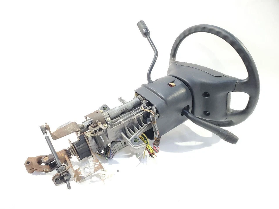 1994 1995 1996 Ford F150 OEM Steering Column With Key Without Tilt - Image 3 of 4