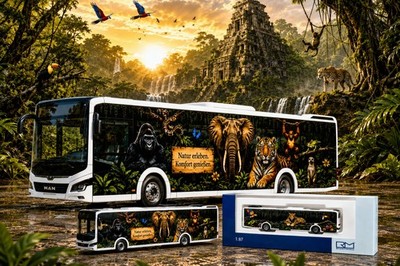 Rietze MAN Lion's City 12 ´18  Dschungel Bus  exklusiv