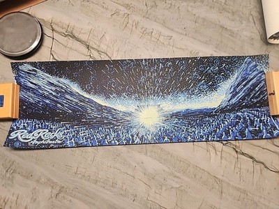 James R Eads Red Rocks Amphitheatre 110/125, Signed Print, 12x36 Inch