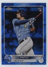 2022 Topps Chrome Update Sapphire Edition Rene Pinto #US153 10y3