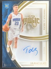 Tristan Da Silva 2024-25 Panini Immaculate Shadowbox Signatures RC /99 #SS-TDS
