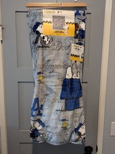 LOS ANGELES PEANUTS SUPER SOFT PLUSH THROW NWT 60IN X70IN 100 POLYESTER PEGASUS