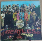 The Beatles -SGT Peppers  1967 Parlophone 1st Press Mono LP Insert V/g condition