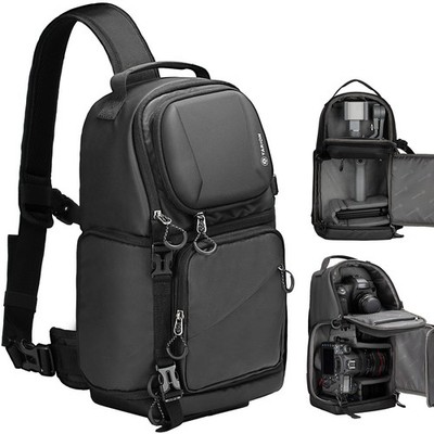 Waterproof Camera Sling Bag Backpack - DSLR Sling Camera Bag for Photographer...