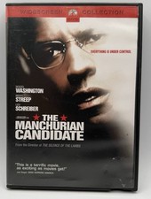 The Manchurian Candidate DVD Widescreen Denzel Washington Meryl Streep 2004