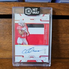 2022 Panini Natl Treasures Collegiate Silhouettes Signatures Chris Olave /39 RPA