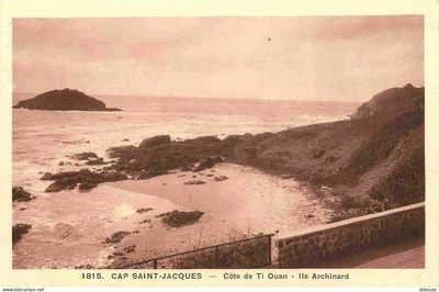 Carte Postale Ancienne - Vietnam - Cap Saint Jacques - Côte de Ti Ouan - Ile Arc - Photo 1/2