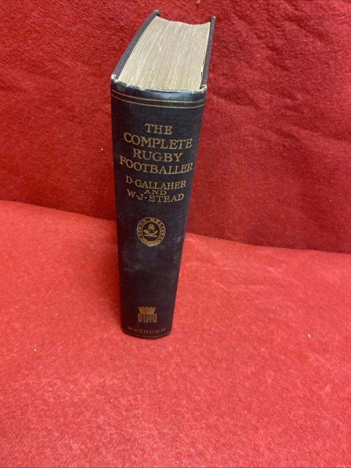 The Complete Rugby Footballer On The New Zealand System Gallaher 1906 HB Book - Image 2 of 4