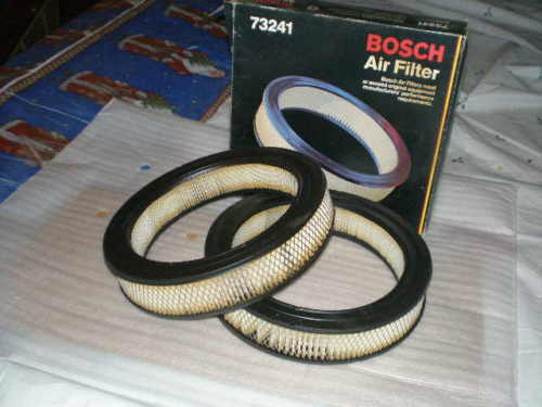 BOSCH #73241, (1) AIR FILTER  FITS HONDA, DODGE, PLYMOUTH 76-83