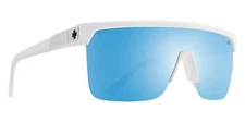 Spy Optics Flynn 5050 Polarized Men's Mt White Shield Sunglasses - 6700000000183