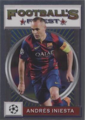 2021-22 Topps Finest Flashbacks UCL Andres Iniesta #156 for sale