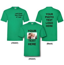 Personalised T-Shirt Custom Printed Your Text Photo Logo Stag Do Hen Party Top