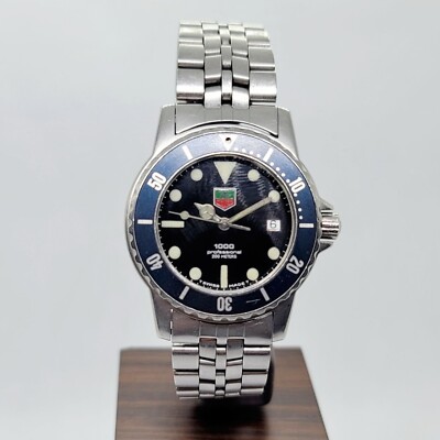 TAG Heuer • シリーズ：1000 Professional SOLD 1989 TAG Heuer 1000 - Birth Year Watches