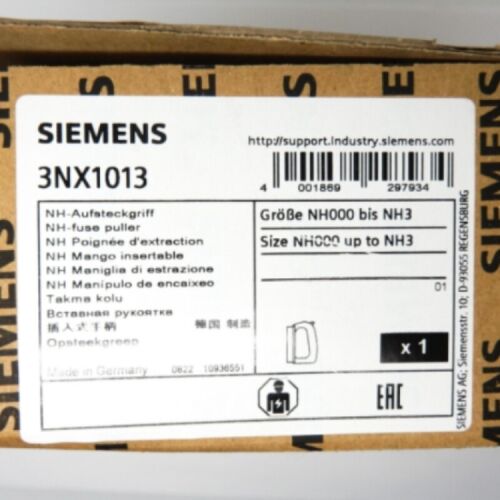 Siemens 3NX Series NH-Series Fuse Puller 3NX1013 - Picture 3 of 4