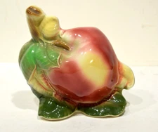 Vintage Royal Copley Apple Wall Pocket / Planter 1940s