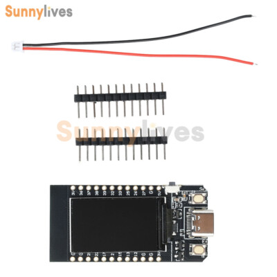 1.14in IPS LCD Module Type-C ESP32 WiFi Bluetooth Development Board 802.11b/g/n