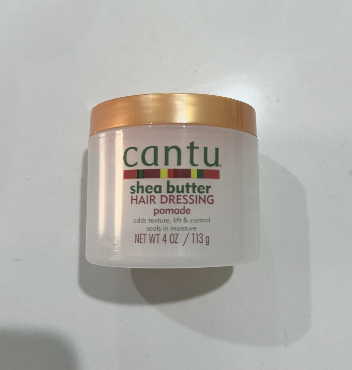 Pommade Capillaire Cantu Au Beurre De Karité - Pour Boucles - 113 G - Hydratation Et Coiffage