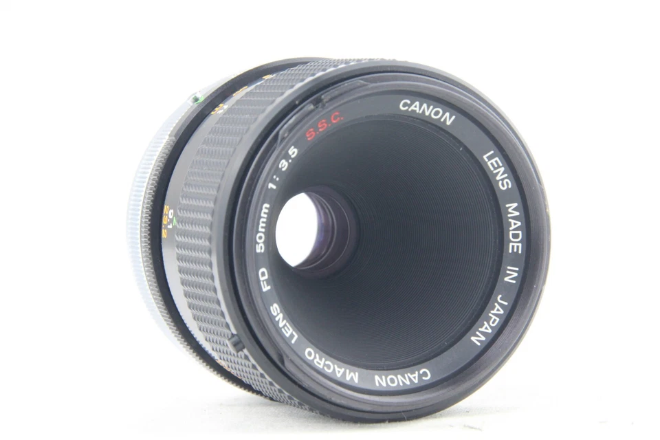 [ NEAR MINT+ ] CANON Macro FD 50mm f/3.5 S.S.C. SSC Lens for AE-1, A-1, F-1 etc - Image 3 of 4