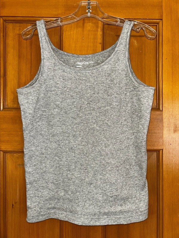 EUC Girls' Size 8 Gap Gray Sleep Tank