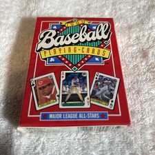 1991 Baseball Playing Cards - 56 All-Star Players - NEW IN BOX - Factory Sealed